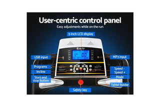 EverFit XSPRO72 Electric Treadmill with Auto Incline