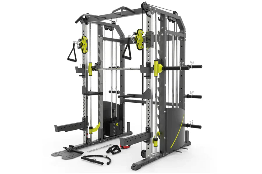 All In One Gym Rack Sparx All-in-One Power Rack Functional Trainer Cable - All Things Fitness